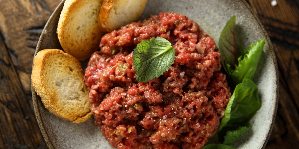 Comment couper la viande pour un tartare de boeuf
