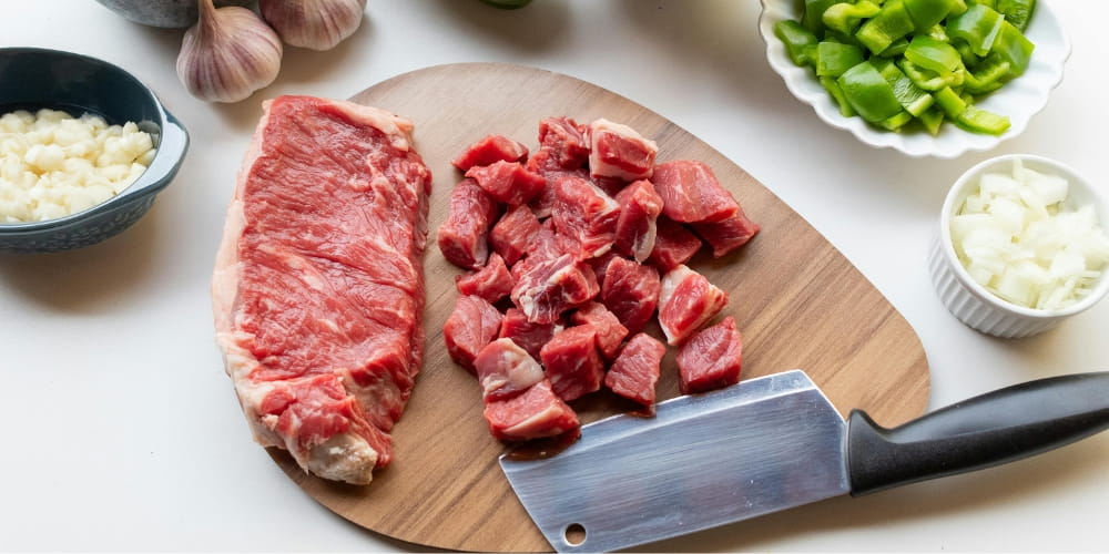 Découpe traditionnelle de bœuf à la française