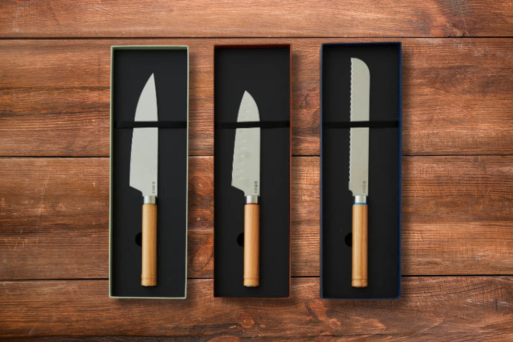 The 3 essential knives in the kitchen