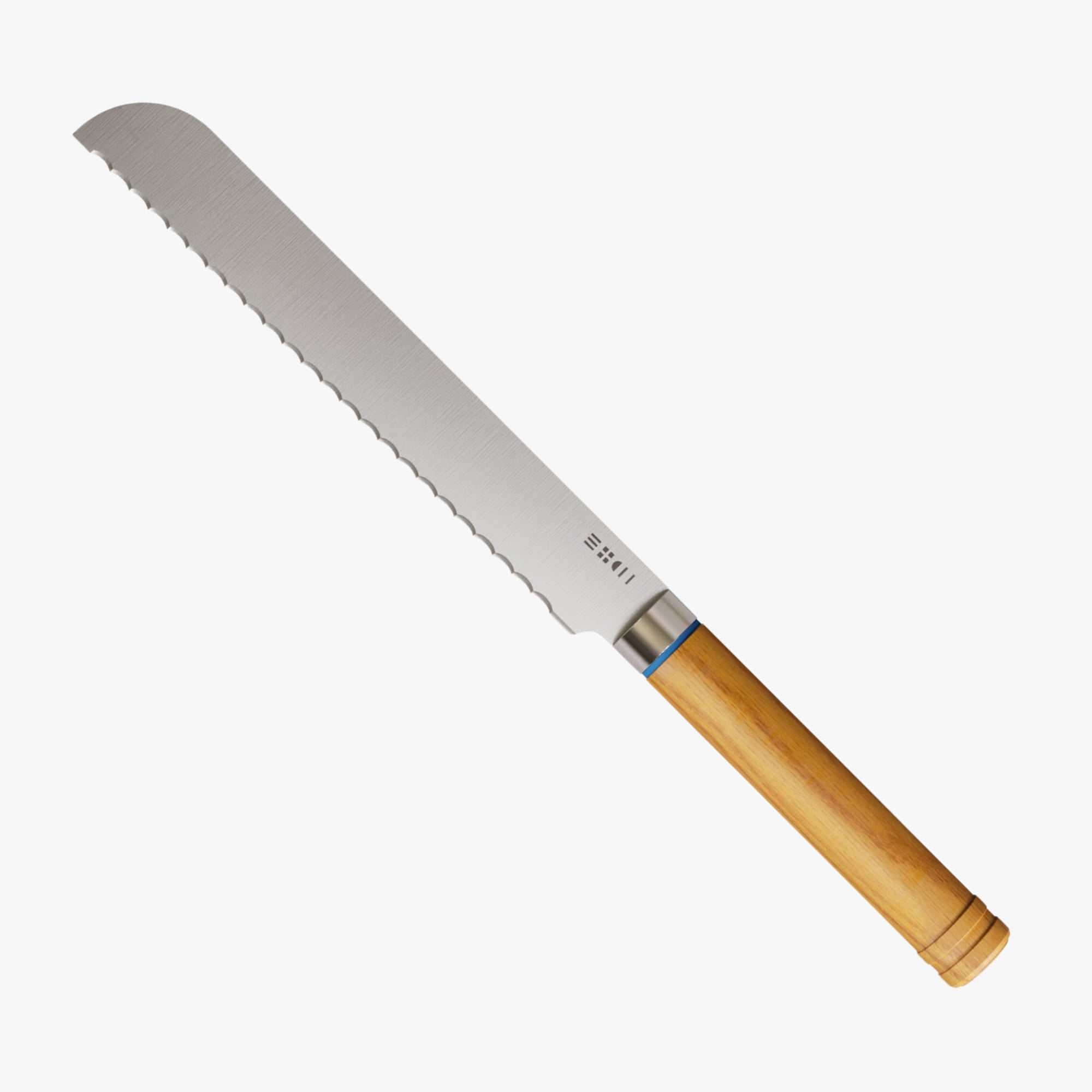 Caractéristiques et garanties du couteau à pain ETCH : acier Nitrox 58 HRC et fabrication artisanale