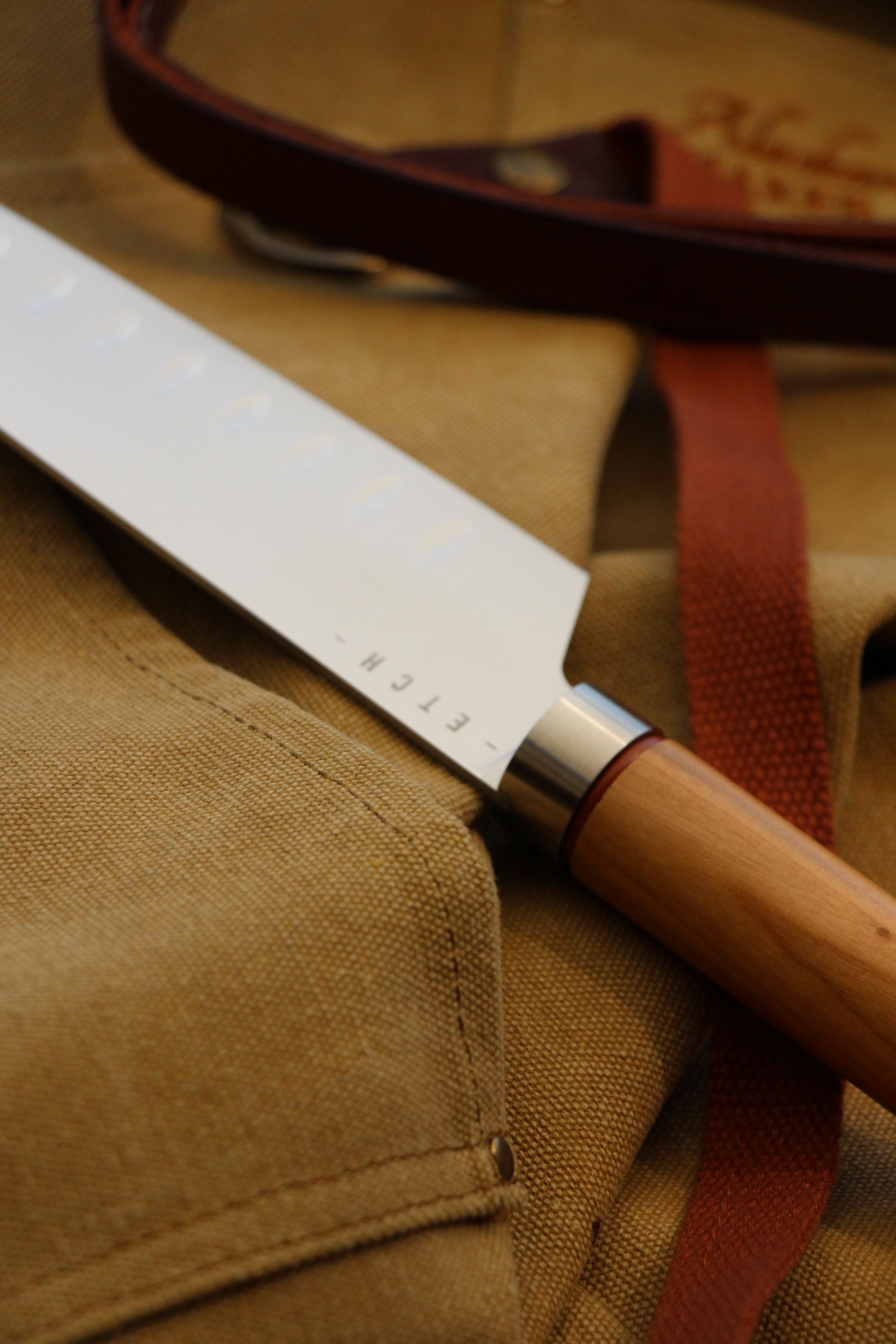Couteau japonais Santoku made in France - ETCH
