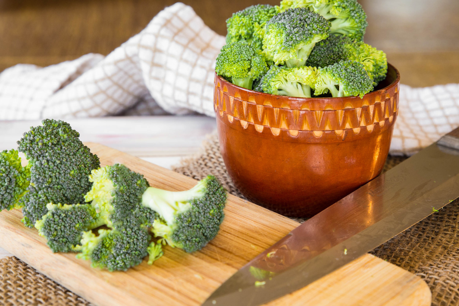 Comment couper un brocoli en fleurette facilement