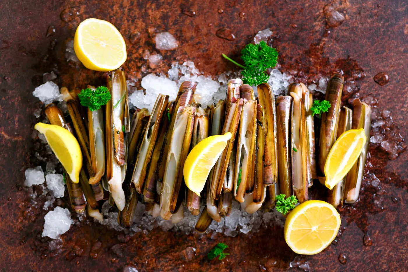 La cuisine des couteaux de mer