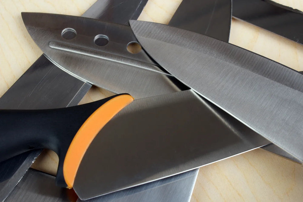 Rockwell HRC hardness of knife steels 