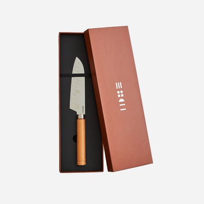 Couteau Santoku 17cm Nitrox® & Merisier Artisanat de Thiers