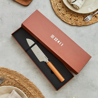 Couteau Santoku ETCH en coffret cadeau élégant